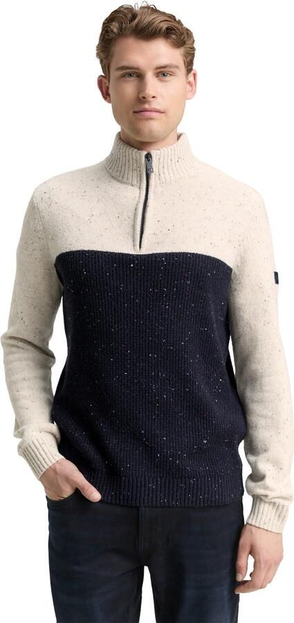 Tom Tailor Regular fit schipperstrui van katoenmix - Foto 6
