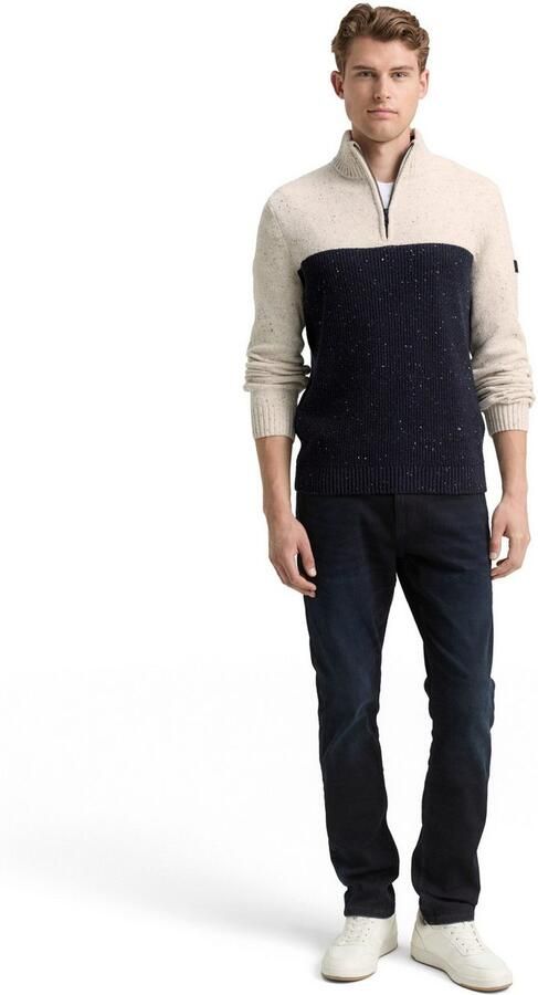Tom Tailor Regular fit schipperstrui van katoenmix - Foto 4