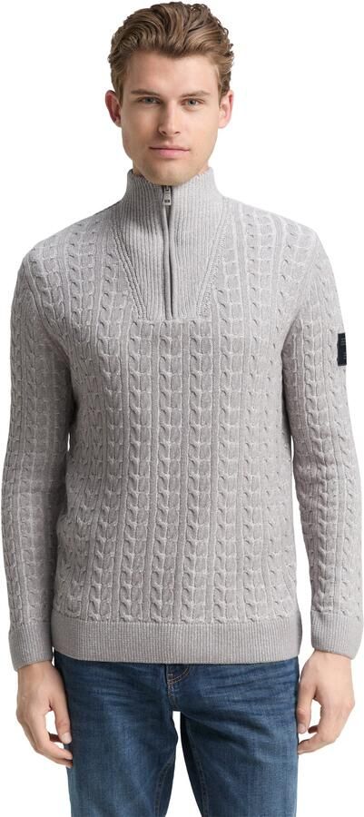 Tom Tailor Schipperstrui met ribboorden - Foto 6