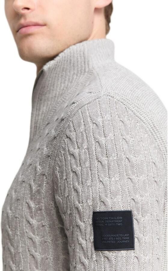 Tom Tailor Schipperstrui met ribboorden - Foto 3