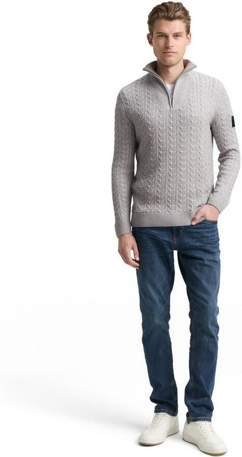 Tom Tailor Schipperstrui met ribboorden - Foto 4