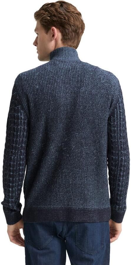 Tom Tailor Schipperstrui met ribboorden - Foto 5