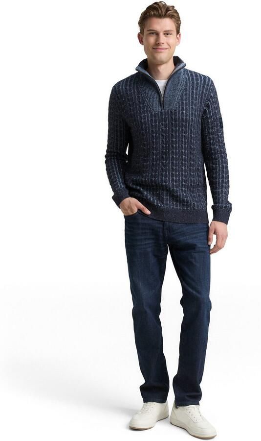 Tom Tailor Schipperstrui met ribboorden - Foto 4