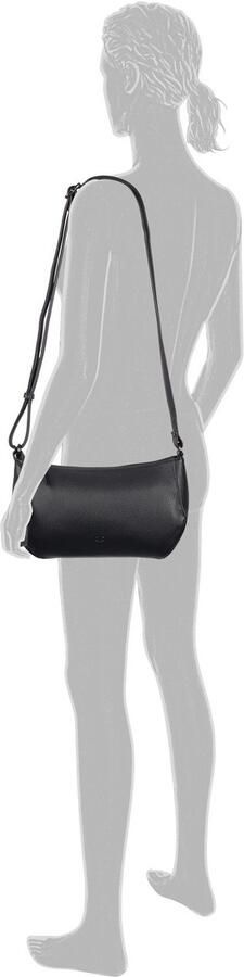 Tom Tailor Schoudertas Berit van zacht nerf imitatieleer met duidelijke geometrische vormen - Foto 3