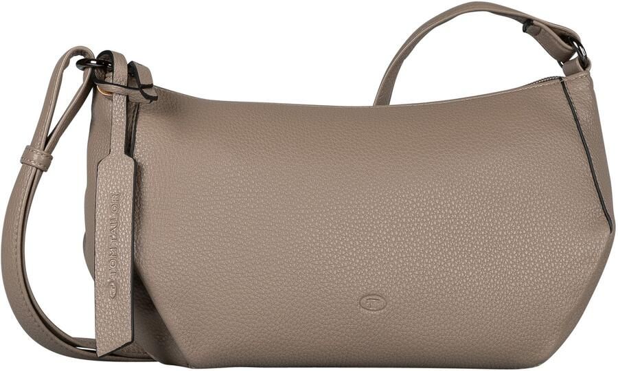 Tom Tailor Schoudertas Berit van zacht nerf imitatieleer met duidelijke geometrische vormen - Foto 4