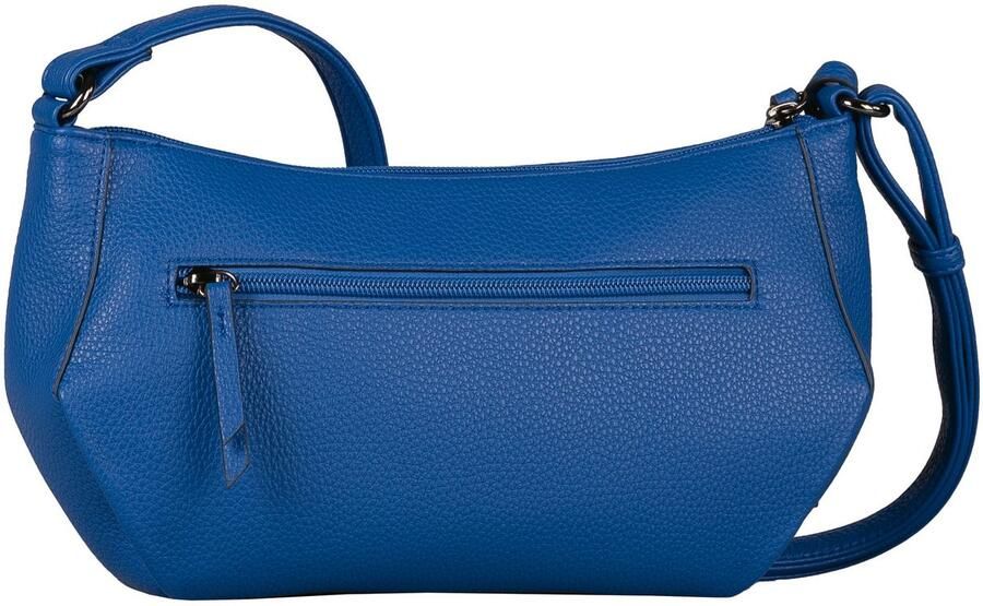 Tom Tailor Schoudertas Berit van zacht nerf imitatieleer met duidelijke geometrische vormen