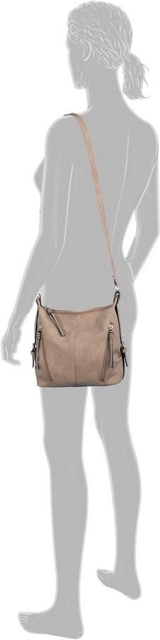 Tom Tailor Schoudertas CAIA Cross bag M met mooie details - Foto 3