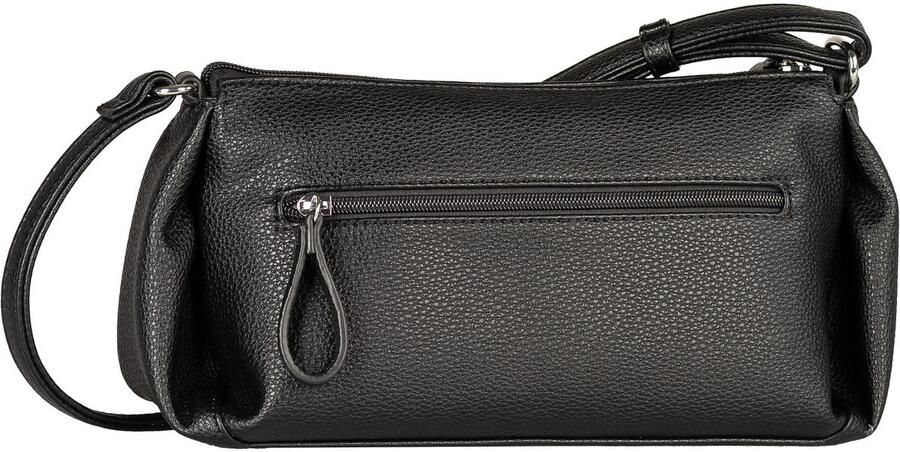 Tom Tailor Schoudertas Cassia licht generfd imitatieleer met verfijnde snit voor veel volume - Foto 3