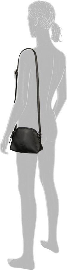 Tom Tailor Schoudertas Dahlia zacht imitatieleer in moderne look met contrasterende randen en fijn logo - Foto 5