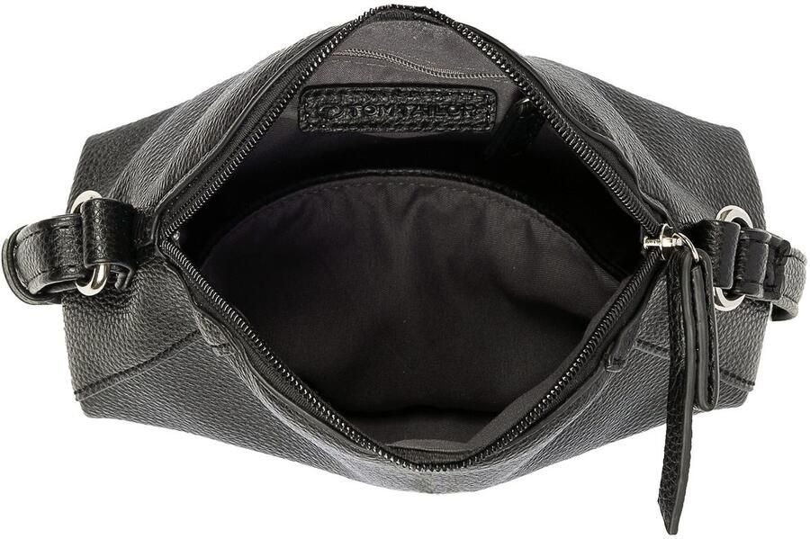 Tom Tailor Schoudertas Dahlia zacht imitatieleer in moderne look met contrasterende randen en fijn logo - Foto 3