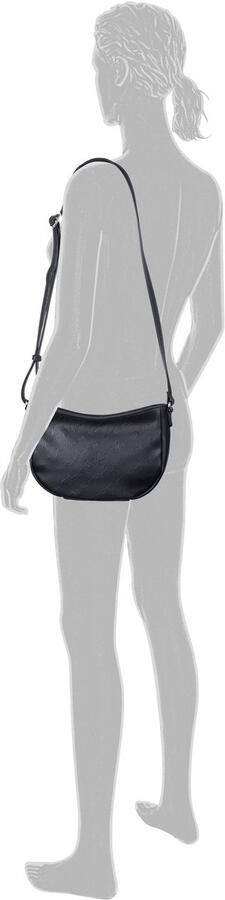 Tom Tailor Schoudertas Denice van glad imitatieleer met een prachtig logo in cursief - Foto 3