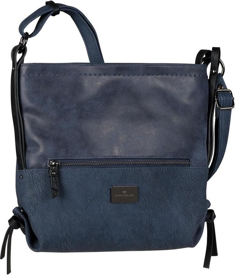 Tom Tailor Schoudertas ELIN FLASH met bandjesapplicatie