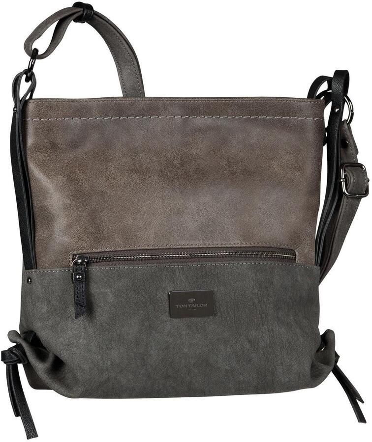 Tom Tailor Schoudertas Elin met sierbandjes opzij
