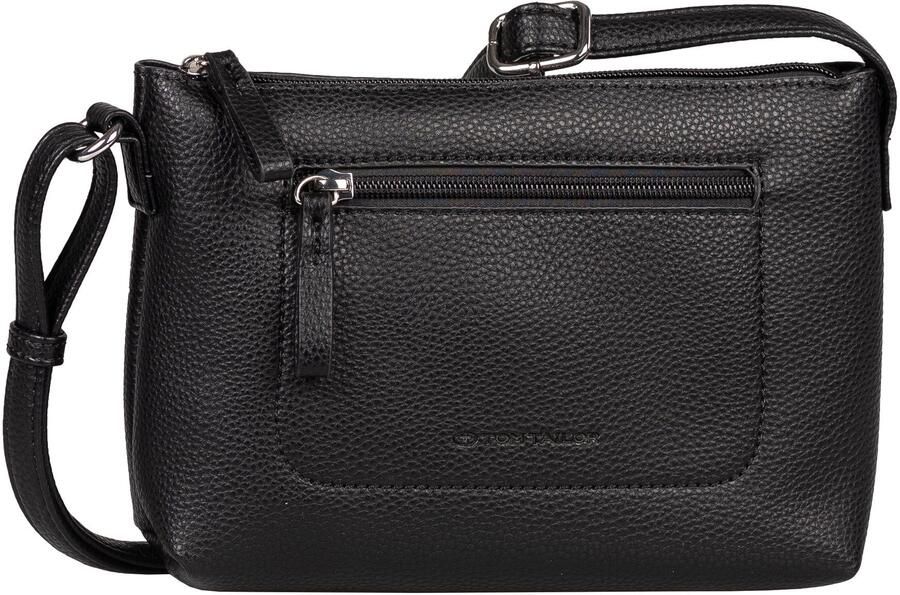 Tom Tailor Schoudertas Elis van zacht gekorreld kunstleer met opvallende siernaad en fijn logo - Foto 4