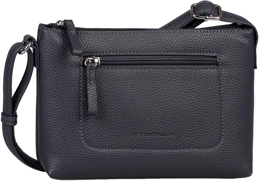 Tom Tailor Schoudertas Elis van zacht gekorreld kunstleer met opvallende siernaad en fijn logo - Foto 4