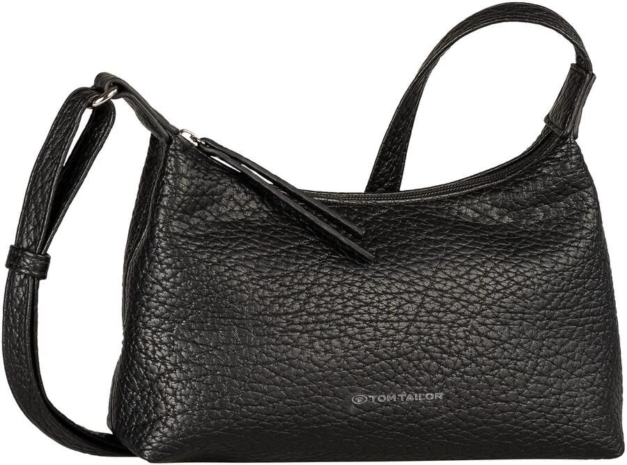Tom Tailor Schoudertas Evelina van zacht imitatieleer in casual trapeziumvorm met decoratieve zijden - Foto 6