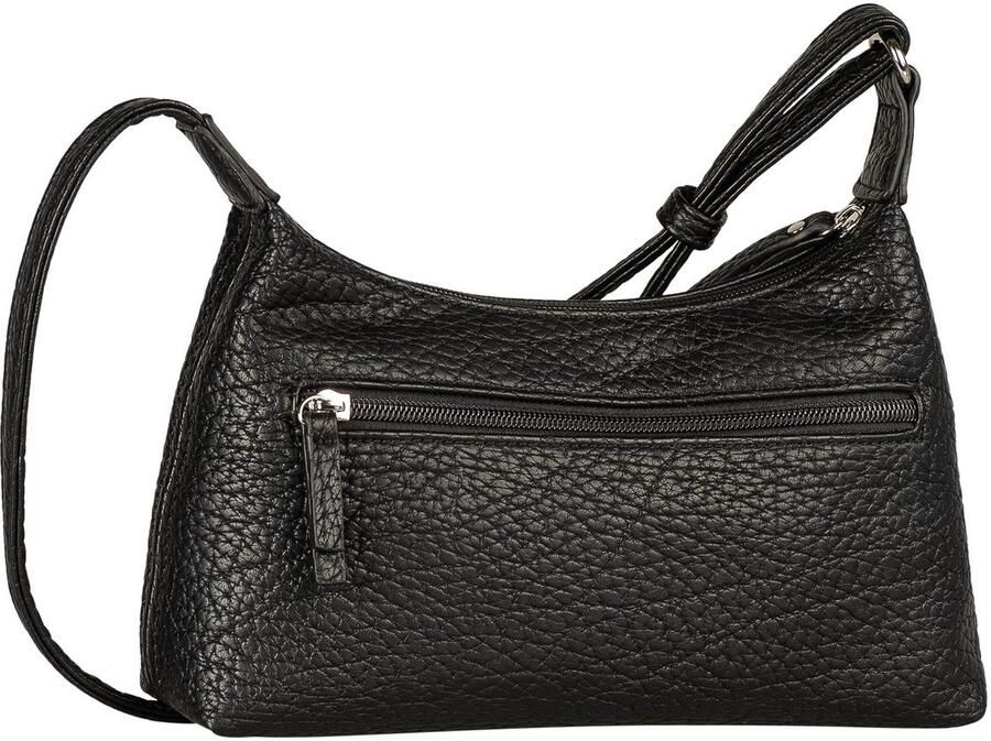 Tom Tailor Schoudertas Evelina van zacht imitatieleer in casual trapeziumvorm met decoratieve zijden - Foto 3