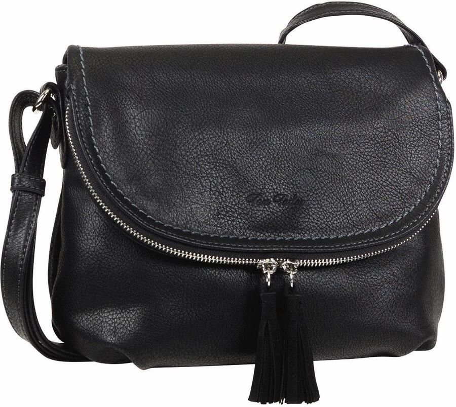 Tom Tailor Schoudertas LARY crossbody bag met modieuze kwasten aan de rits - Foto 1
