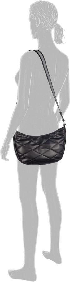 Tom Tailor Schoudertas Mica van zacht nerf imitatieleer met klassieke ruitsteek - Foto 3