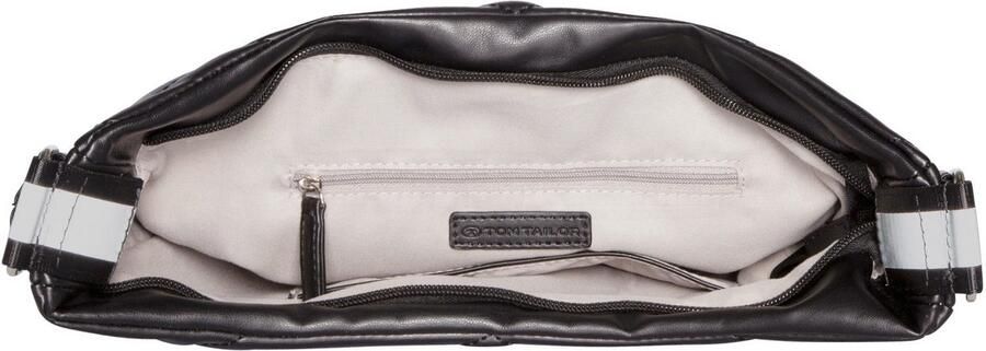 Tom Tailor Schoudertas Mica van zacht nerf imitatieleer met klassieke ruitsteek - Foto 2