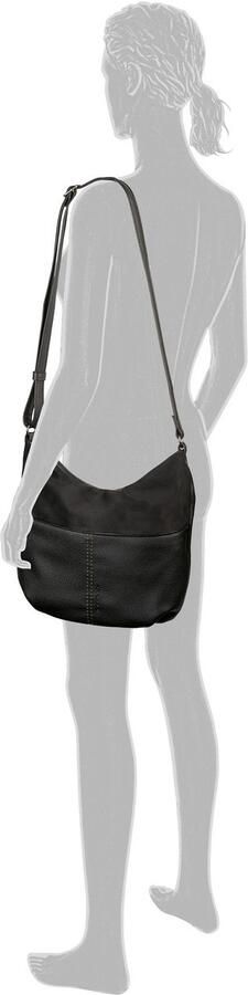 Tom Tailor Schoudertas MIHA zacht veloursimitatieleer met zacht generfd imitatieleer en veel ruimte - Foto 5