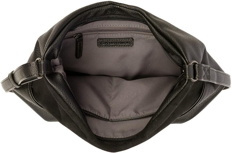 Tom Tailor Schoudertas MIHA zacht veloursimitatieleer met zacht generfd imitatieleer en veel ruimte - Foto 4