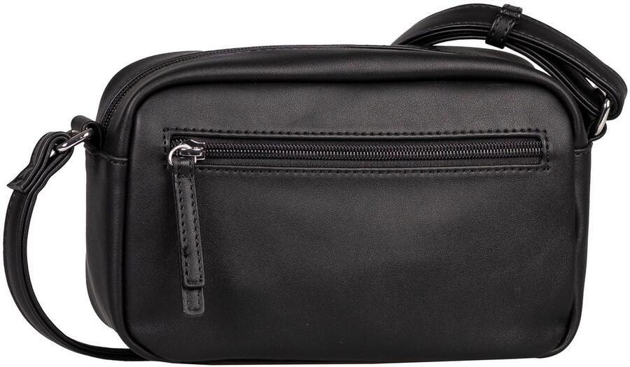 Tom Tailor Schoudertas Mirenda Schoudertas met allover logoprint en randkleur