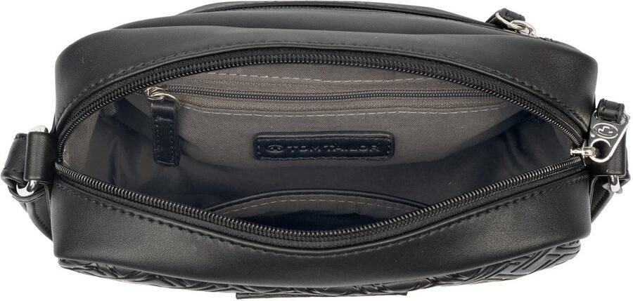 Tom Tailor Schoudertas Mirenda Schoudertas met allover logoprint en randkleur - Foto 2