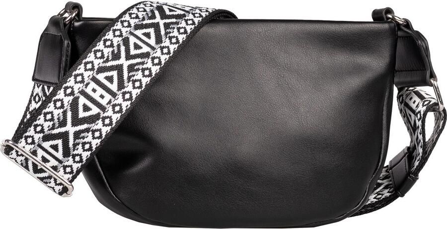 Tom Tailor Schoudertas PALINA van zacht kunstleer met een opvallende schouderriem