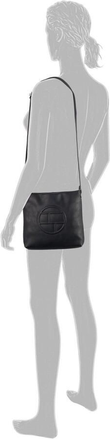 Tom Tailor Schoudertas ROSABEL van zacht nerf imitatieleer in een schone moderne look - Foto 3