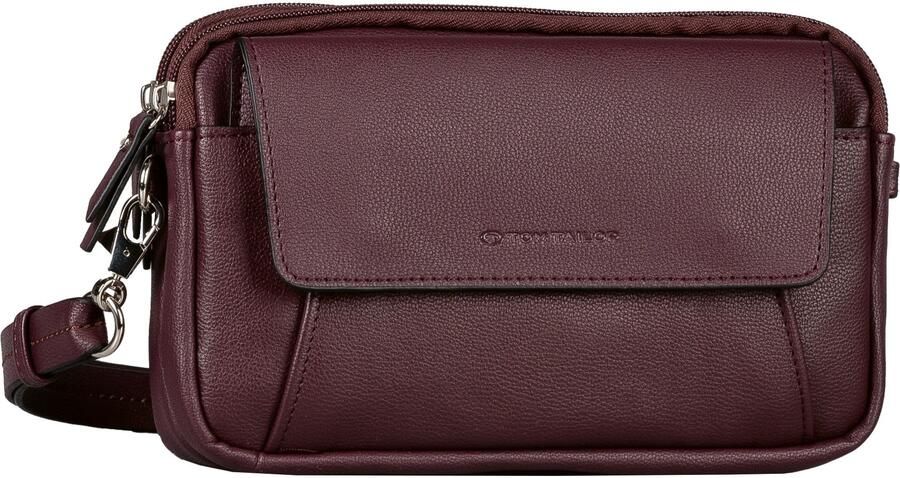 Tom Tailor Schoudertas Tilly van fijn nerf imitatieleer in dubbelkamer-model met veel ruimte - Foto 4