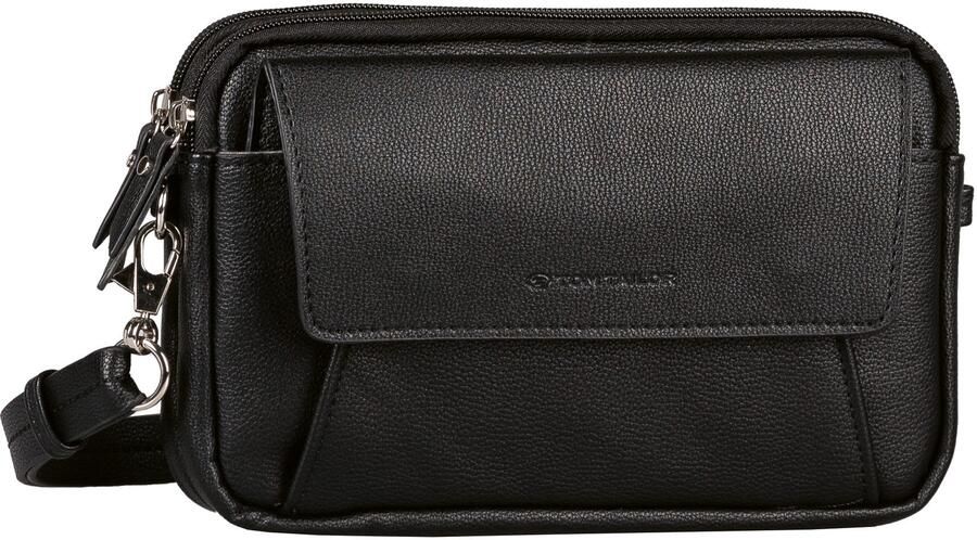 Tom Tailor Schoudertas Tilly van fijn nerf imitatieleer in dubbelkamer-model met veel ruimte - Foto 5