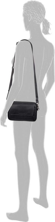 Tom Tailor Schoudertas Tilly van fijn nerf imitatieleer in dubbelkamer-model met veel ruimte - Foto 4