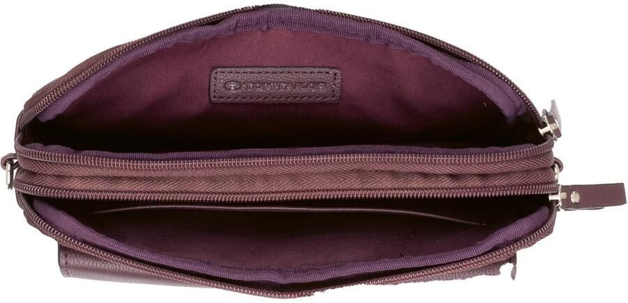 Tom Tailor Schoudertas Tilly van fijn nerf imitatieleer in dubbelkamer-model met veel ruimte - Foto 2