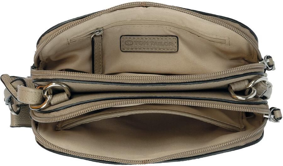 Tom Tailor Schoudertas WINONA van zacht imitatieleer met praktische formaten - Foto 4