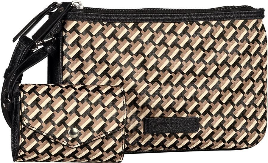 Tom Tailor Schoudertas Xenia met verfijnd geometrische "t" print van het logo op de tas - Foto 5