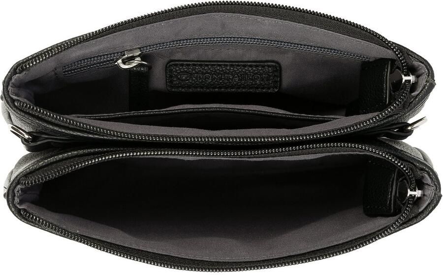 Tom Tailor Schoudertas Xenia met verfijnd geometrische "t" print van het logo op de tas - Foto 2