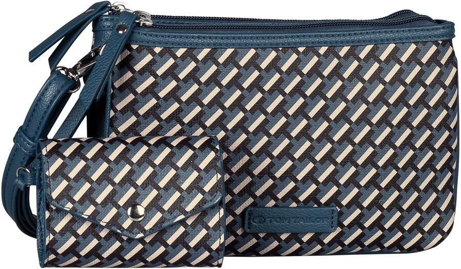 Tom Tailor Schoudertas Xenia met verfijnd geometrische "t" print van het logo op de tas - Foto 5