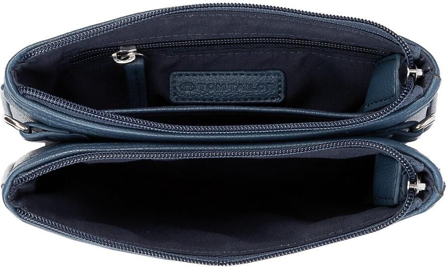 Tom Tailor Schoudertas Xenia met verfijnd geometrische "t" print van het logo op de tas - Foto 2