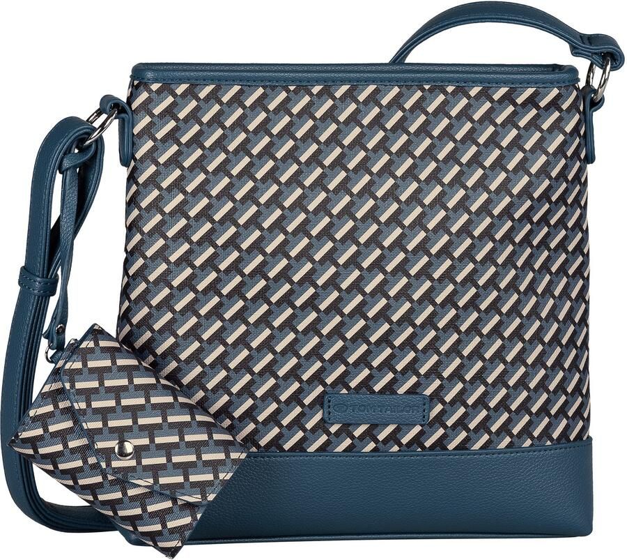 Tom Tailor Schoudertas Xenia met verfijnd geometrische "t" print van het logo op de tas - Foto 6