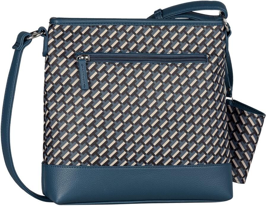 Tom Tailor Schoudertas Xenia met verfijnd geometrische "t" print van het logo op de tas - Foto 2