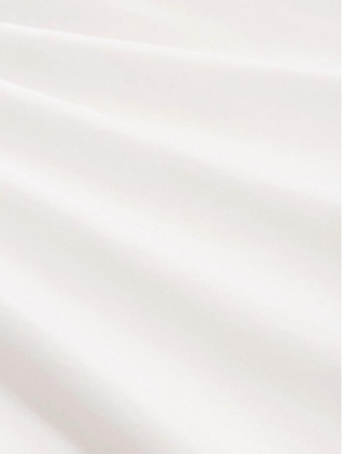 Tom Tailor Shirt met 3 4 mouwen met logo-opschrift