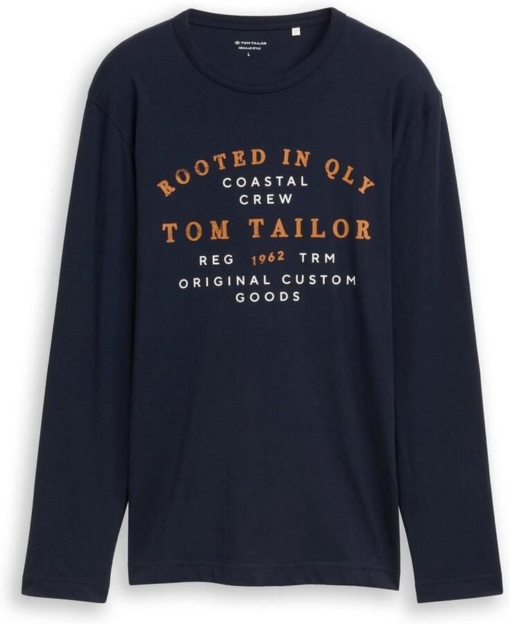 Tom Tailor Shirt met lange mouwen