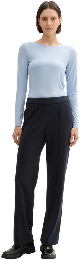 Tom Tailor Shirt met lange mouwen met boothals - Foto 4