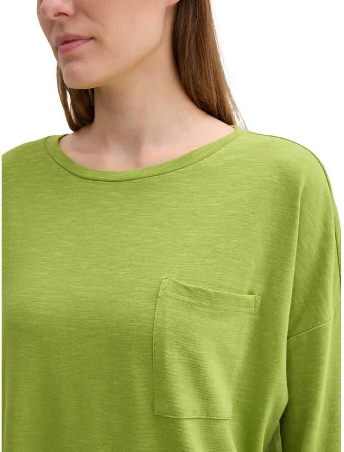 Tom Tailor Shirt met lange mouwen met borstzak