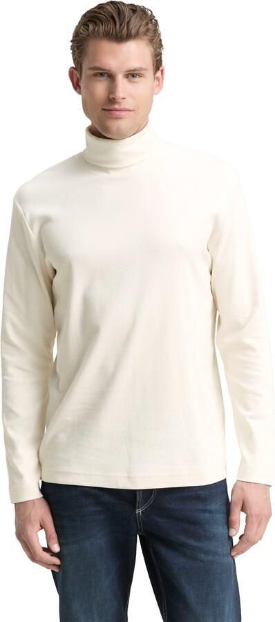 Tom Tailor Shirt met lange mouwen met col - Foto 6