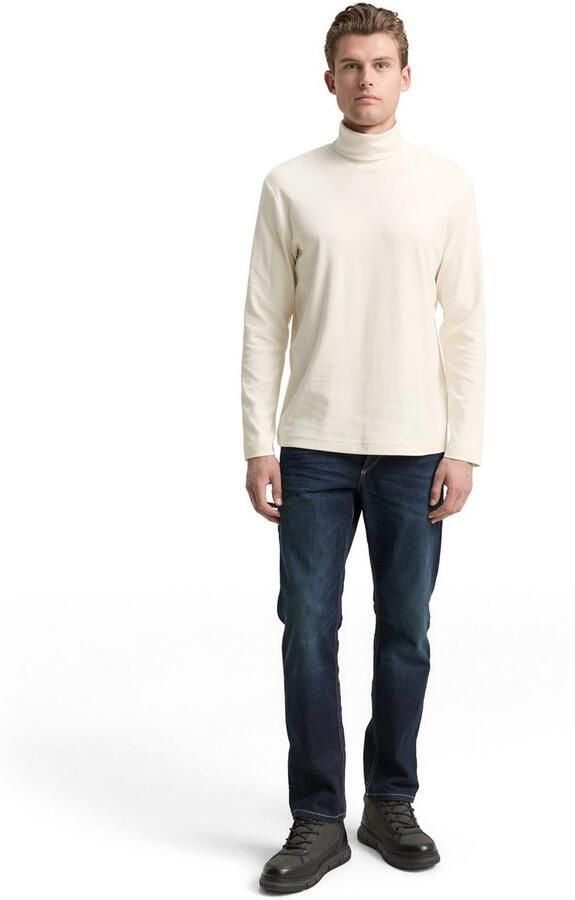 Tom Tailor Shirt met lange mouwen met col - Foto 4