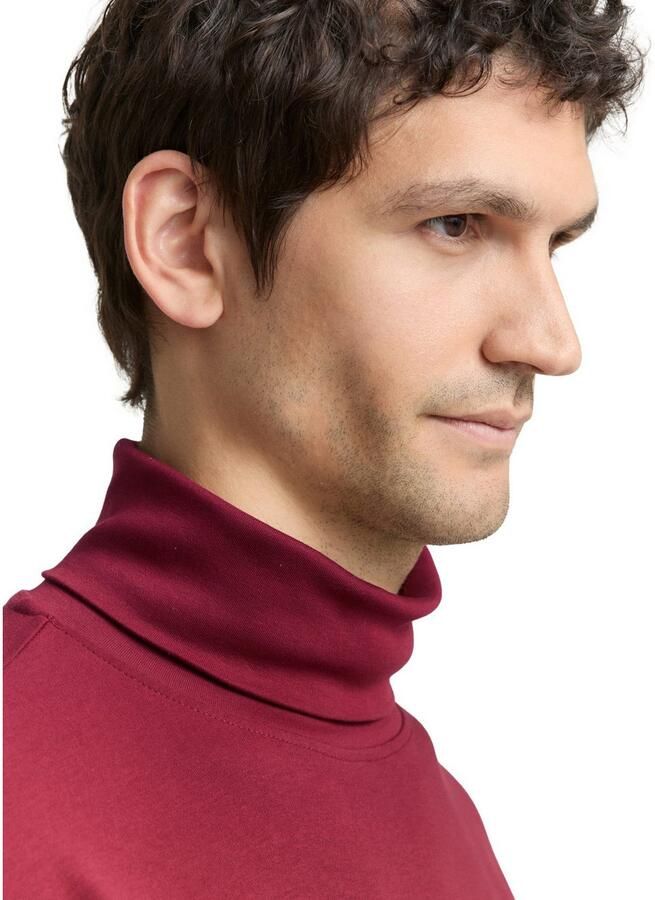 Tom Tailor Shirt met lange mouwen met col - Foto 4