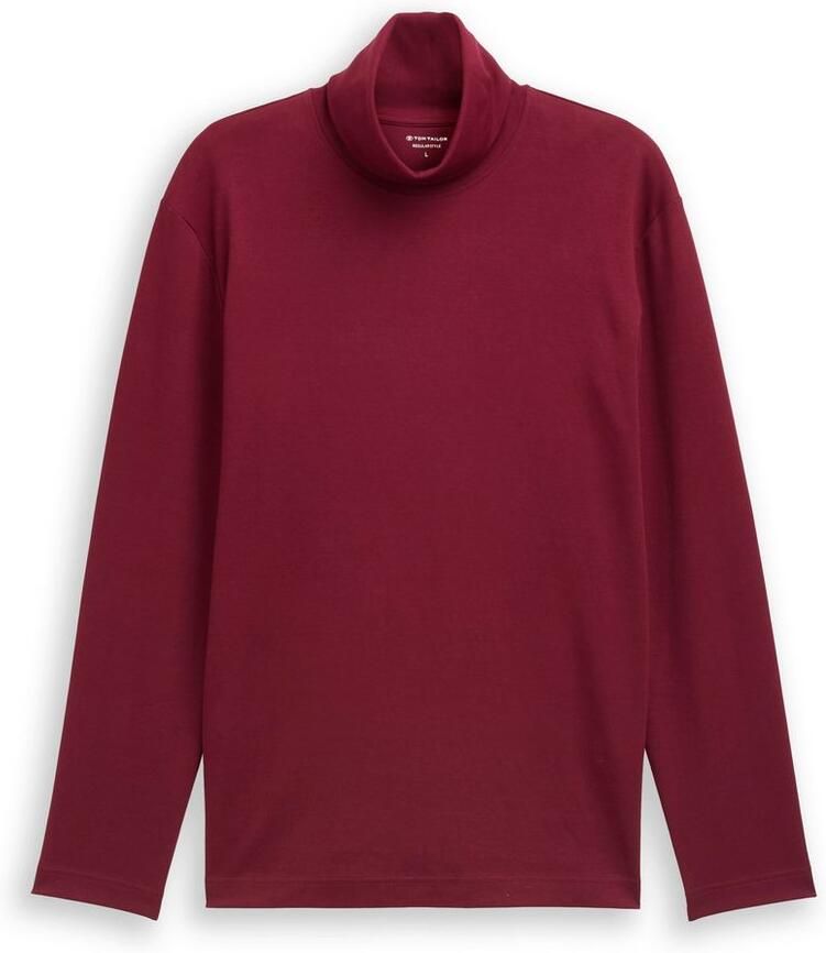 Tom Tailor Shirt met lange mouwen met col