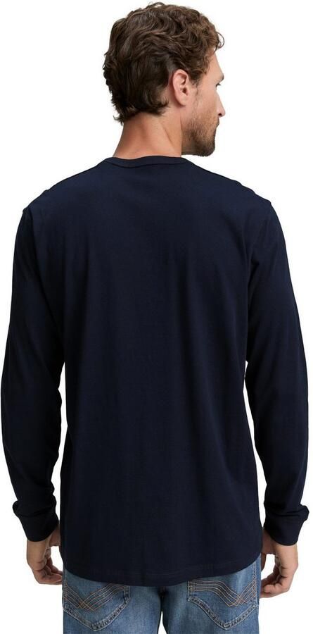 Tom Tailor Regular fit shirt met lange mouwen van puur katoen - Foto 4